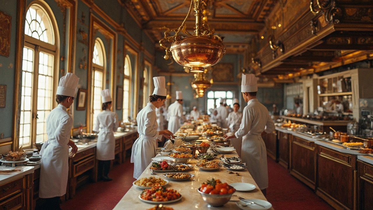 Inside Buckingham Palace: An Exclusive Look at the Royal Kitchens in London