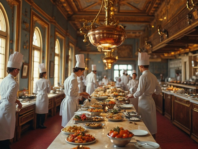 Inside Buckingham Palace: An Exclusive Look at the Royal Kitchens in London