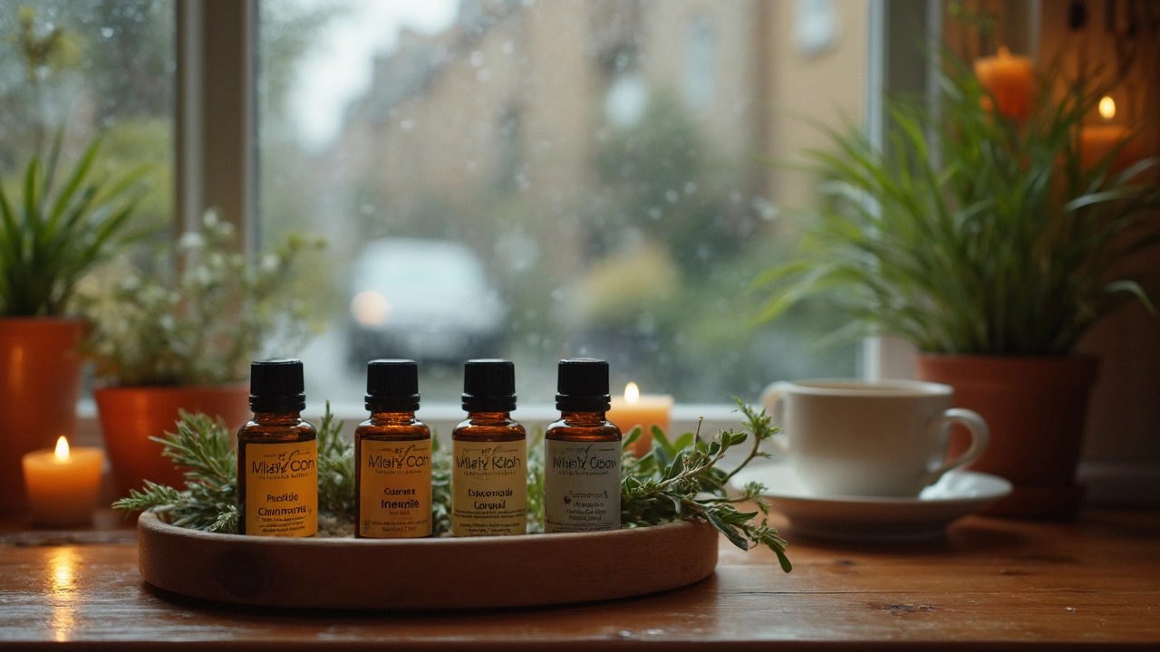 Oils, Scents, and Setting the Mood