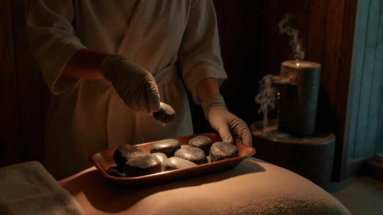 Hot Stone Massage Benefits, Process & What to Expect