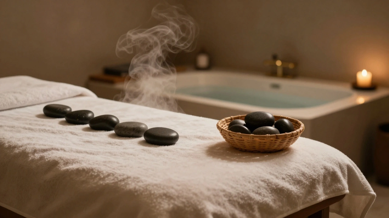 Experience Tranquility with a Luxurious Hot Stone Massage