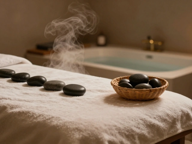 Experience Tranquility with a Luxurious Hot Stone Massage